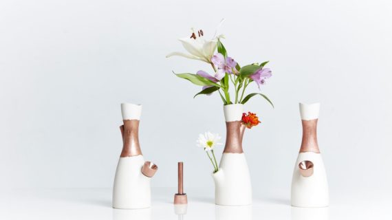 Fresh your room with white vase