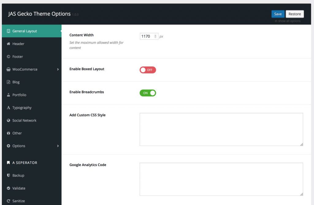 General Setting – HelpDesk